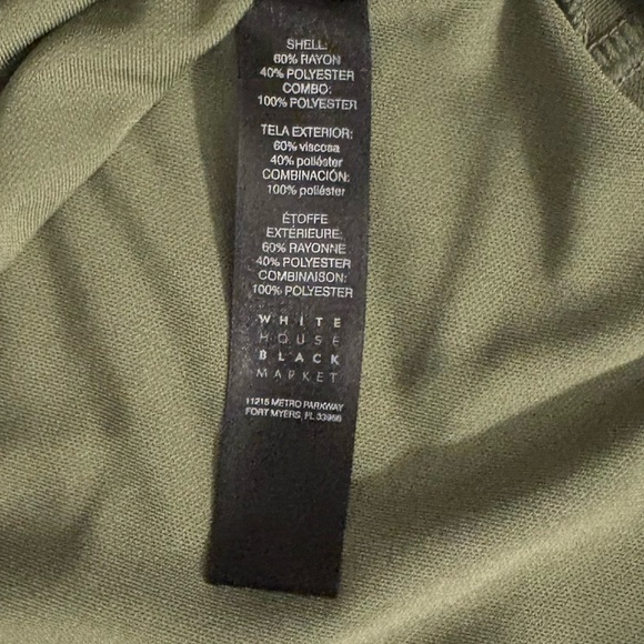 WHBM Halter Ruffle Detail Top - Picture 10 of 10